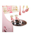 Wooden Pink Kitchen